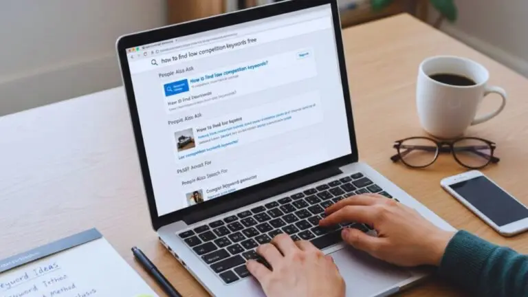 Step-by-step guide to finding low competition keywords for SEO and ranking new websites