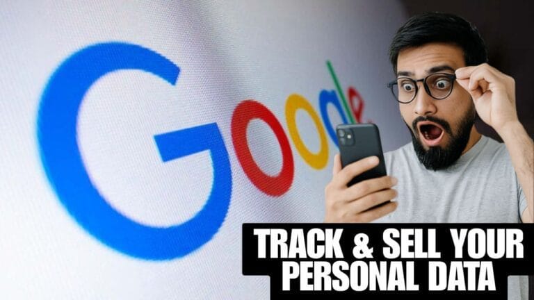 A secure digital shield preventing tracking with the text "How to Starve Google Trackers of New Data in 2026.